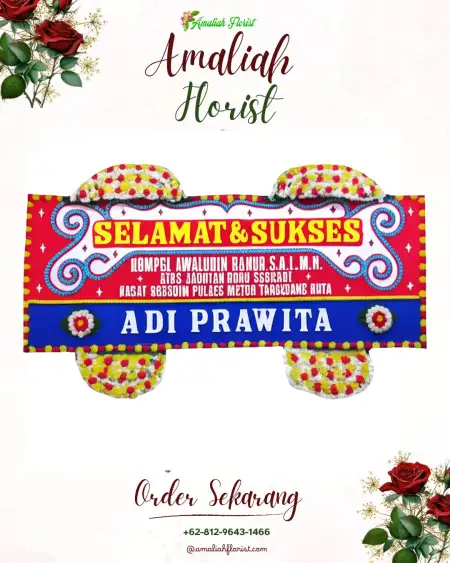 Papan Bunga Ucapan Selamat Harjowinangun Barat
